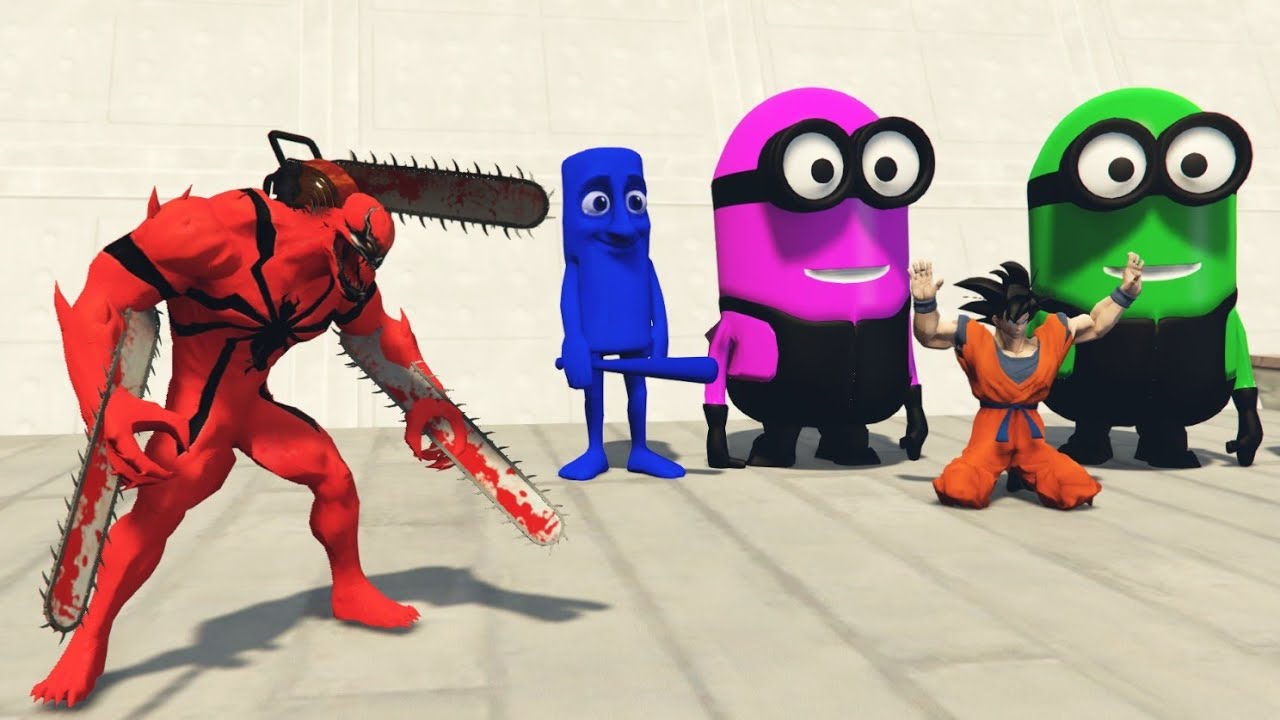 Spider-Man vs Minion Tung in GTA 5 | Nonstop Extreme Ragdoll Fight Gameplay EP 19
