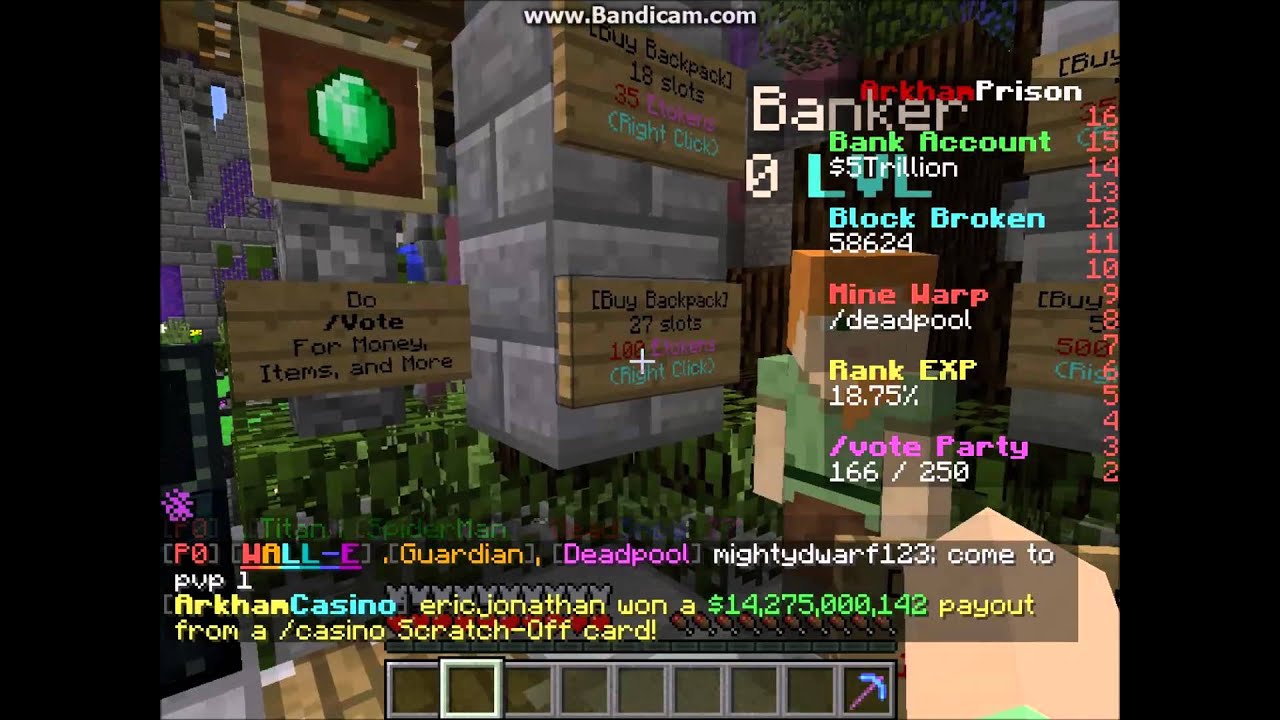 Server Review -- ARKHAM NETWORK ( IP in the description )