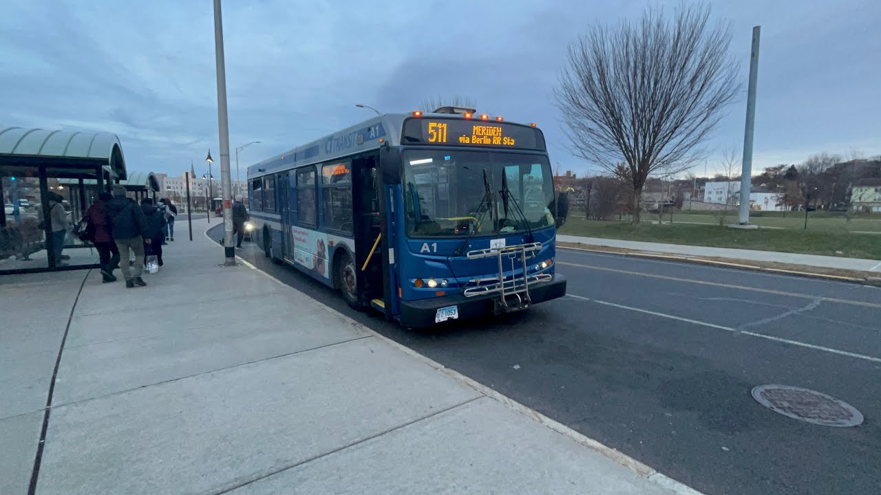 Ride on 2010 D35LFR A1 on route 511 to the Berlin turnpike