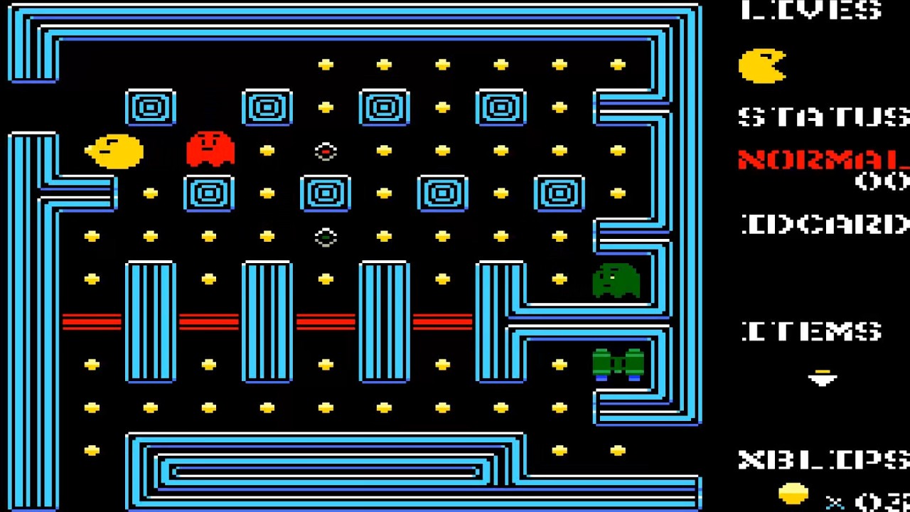 MSX Cold Blood By Paxanga Software PACMAN CLONE PAC MAN LOOK INDIE RETRO NEWS & itch io CB  COLECO A
