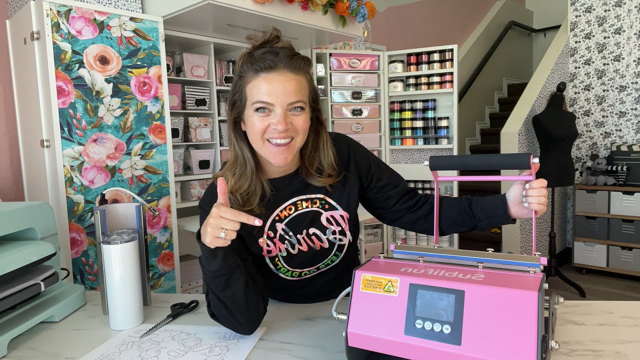 Sublifun Tumbler Press Unboxing