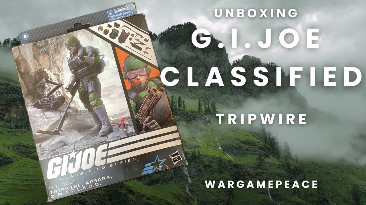 Unboxing G.I.JOE Classified Tripwire