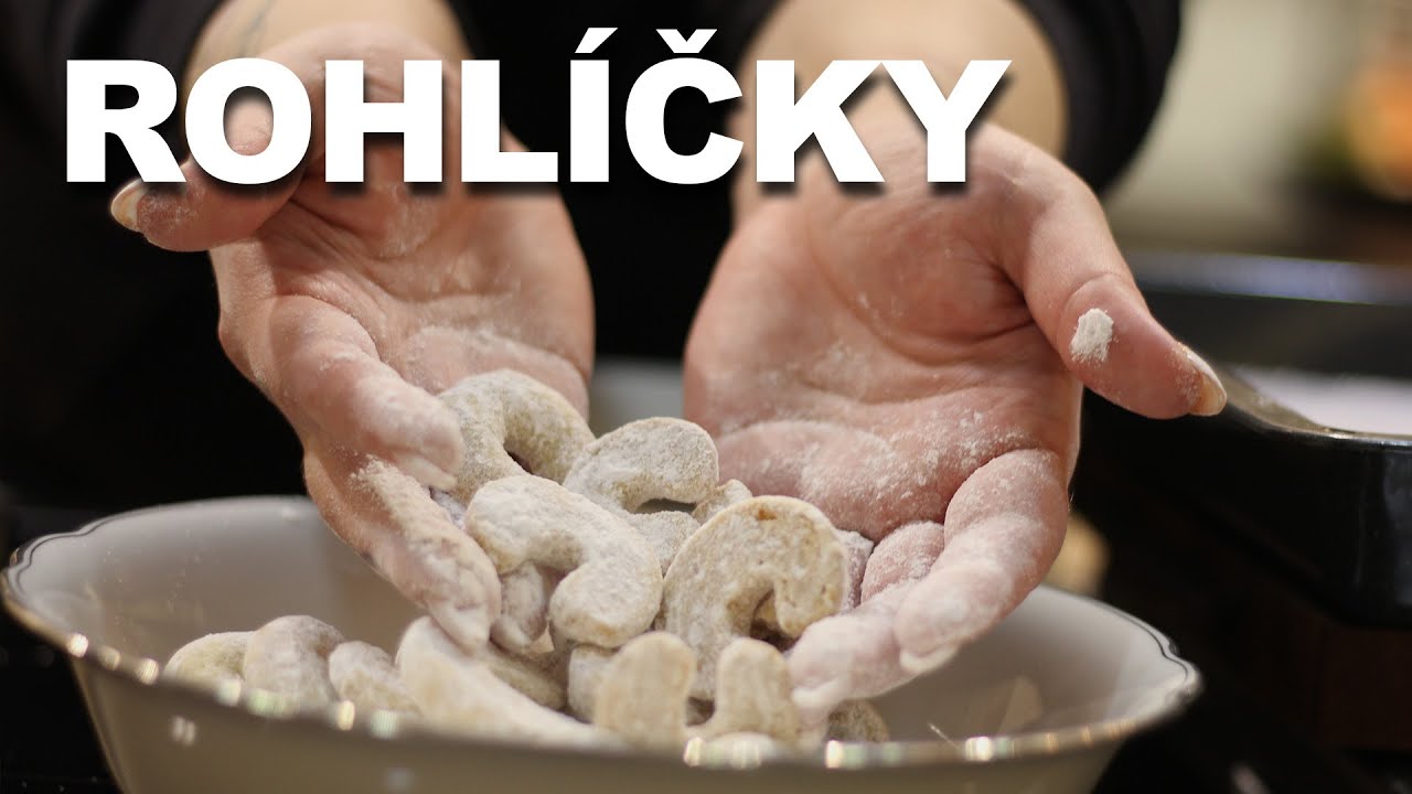Vanilkové rohlíčky - recept Věrky Hladké
