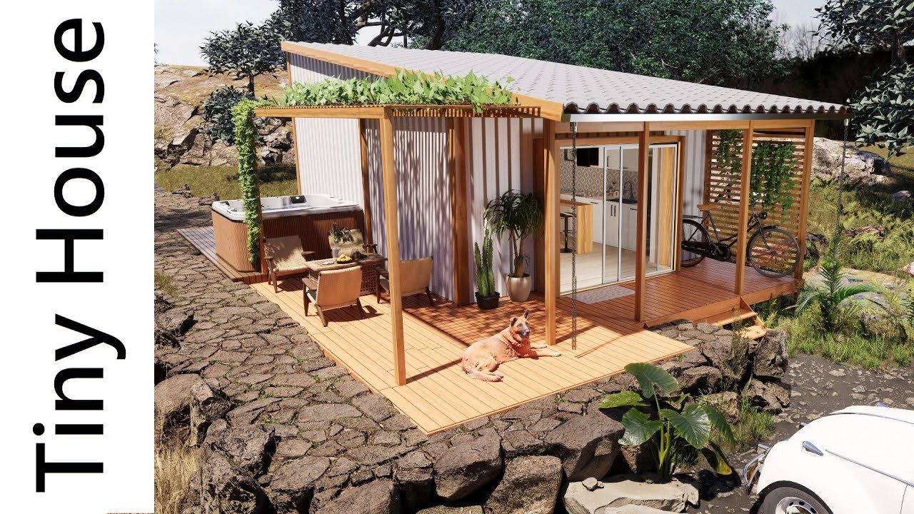 Tiny House 5 (5 x7 Meters) Small house - 35 sqm