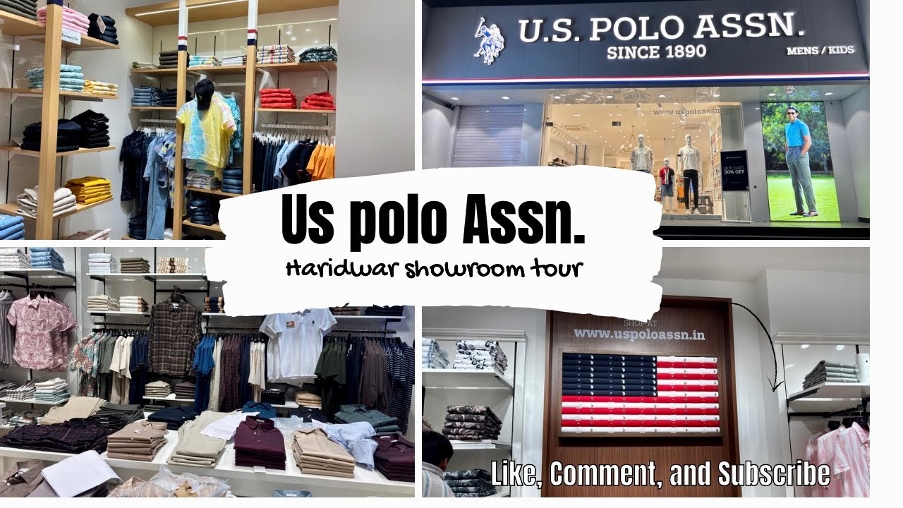 New U.S. Polo Showroom in Haridwar 🧒👕 | Men & Kids Fashion | Ranipur More Shopping Tour 🛍️🔥