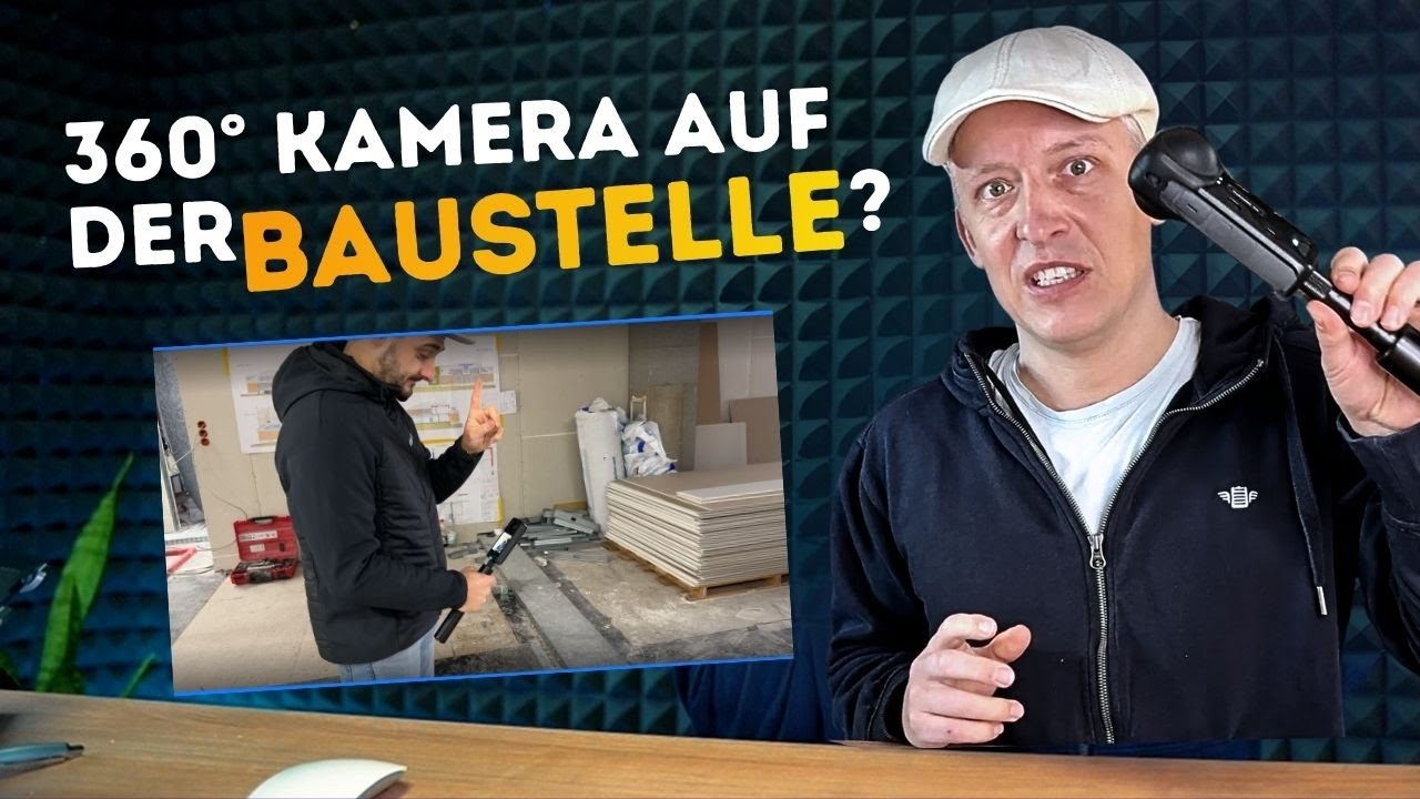 Wichtiges auf Baustellen mit 360° Kameras festhalten - Das geht mit MemoMeister!