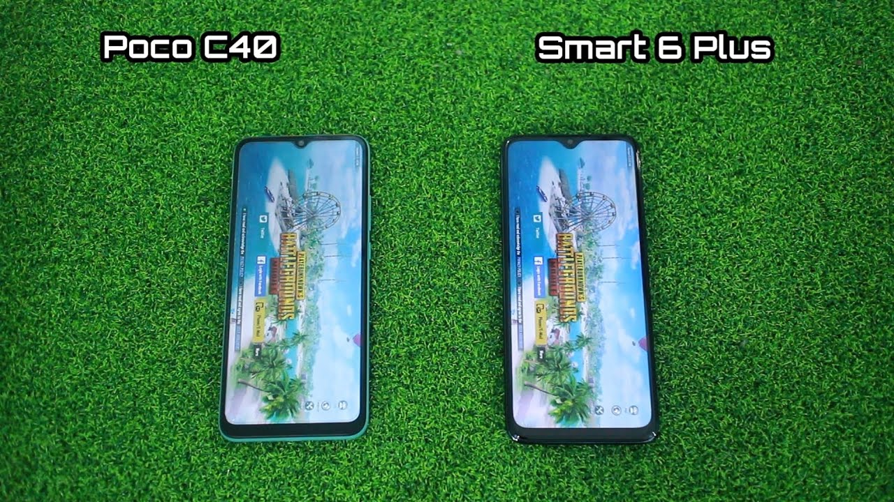 Sat Set !!! Poco C40 vs Infinix Smart 6 Plus | Speed Test