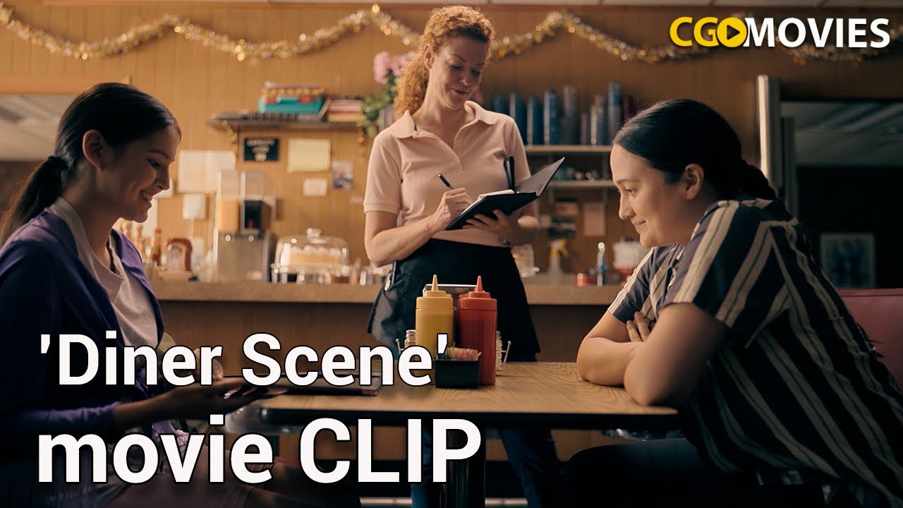 Fancy Dance (2024) movie Clip 'DinerScene'