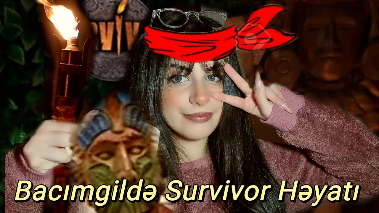 Bacımgildə Survivorun dibini gördüyüm VLOG - məktəb travmaları, yemək, bol söhbət, dərs çalışma🐰