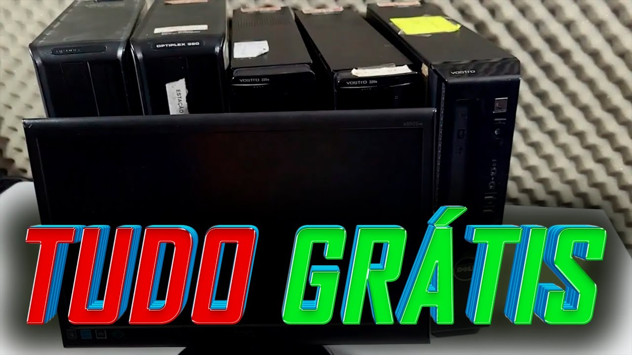 Ganhei 5 PCs e 1 monitor! Mais projetos PC Gamer baixo custo à vista!