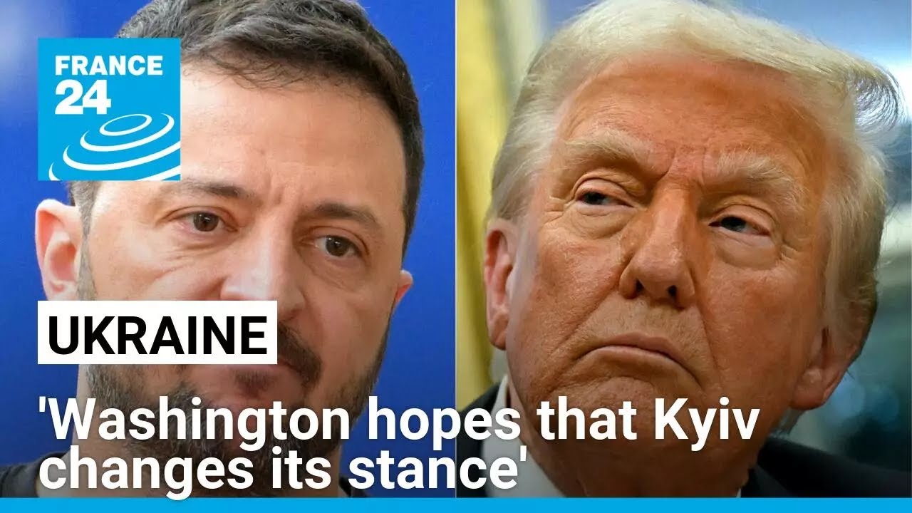 'Washington hopes that Kyiv changes its stance and gives in to Russia' &bull; FRANCE 24 English