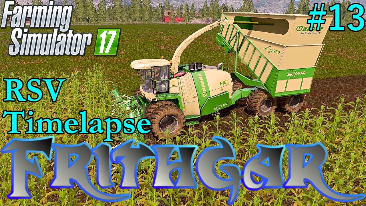 FS17 Timelapse, Rattlesnake Valley #13: Silage For The Cows!