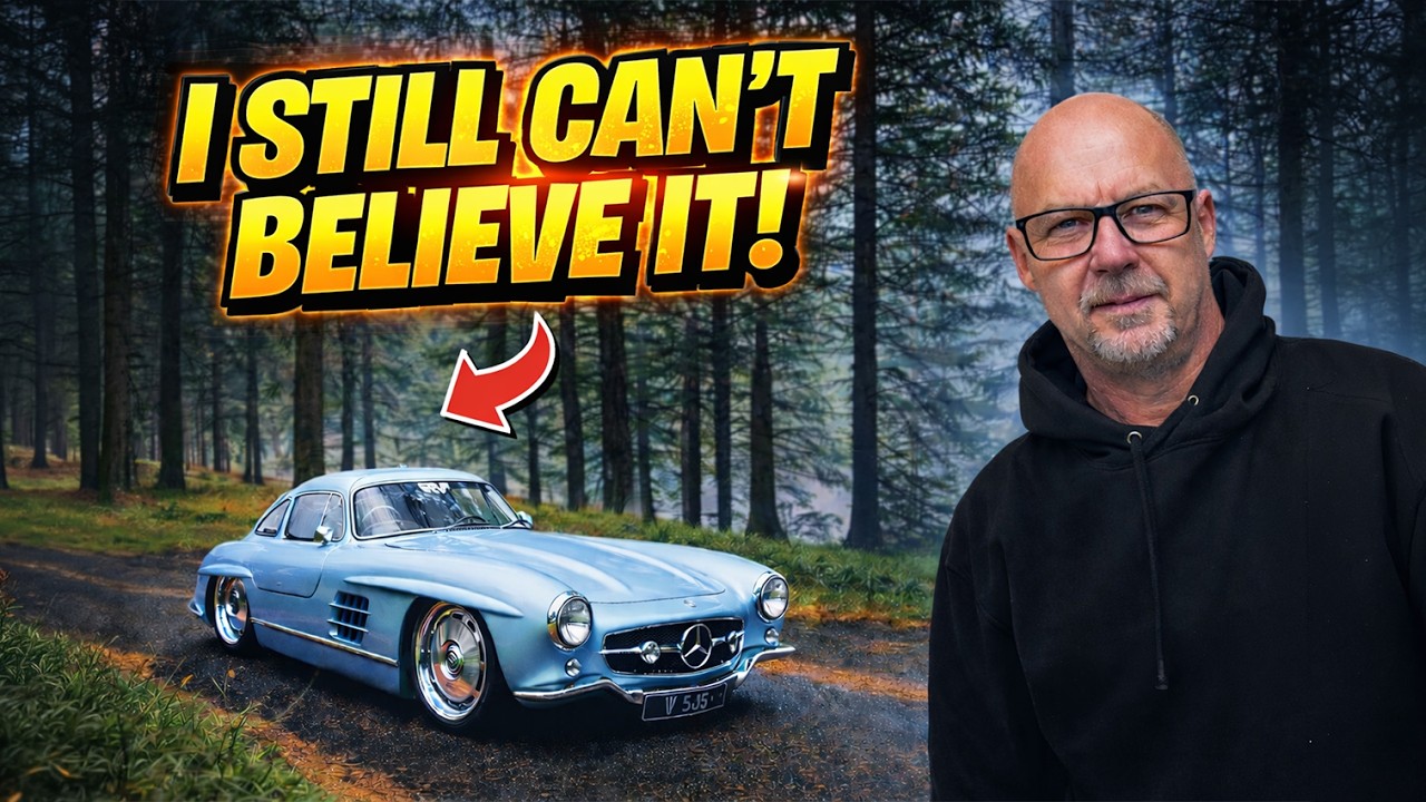 mercedes 300sl Gullwing, building a dream!