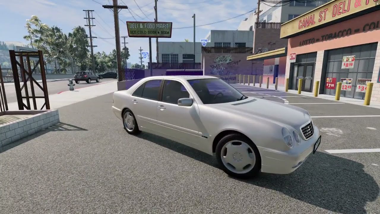 BeamNG.drive Mercedes Benz W210