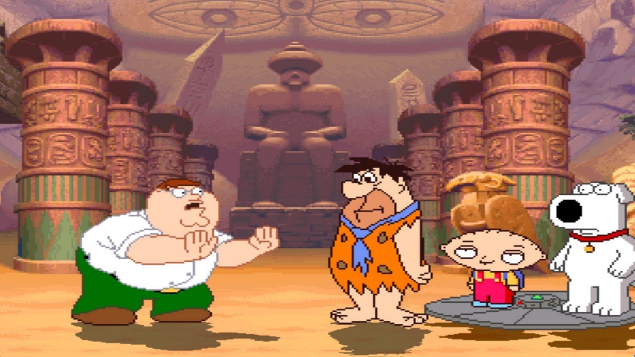 PETER GRIFFIN vs FRED FLINSTONE - Super Epic Fight😤 Family Guy Mugen Battle Tribute 2024