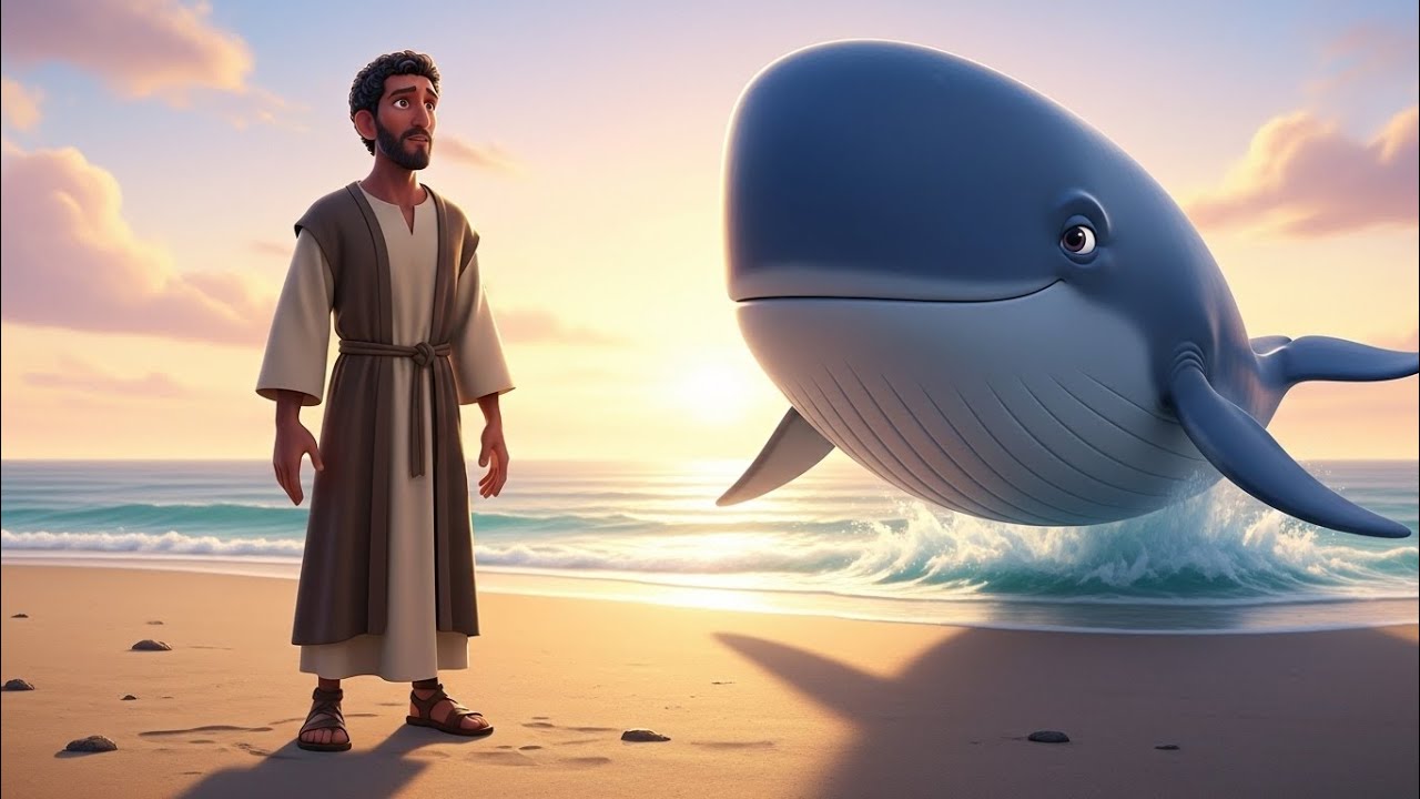Jonah and the Big Fish | Animated Bible Story for Kids