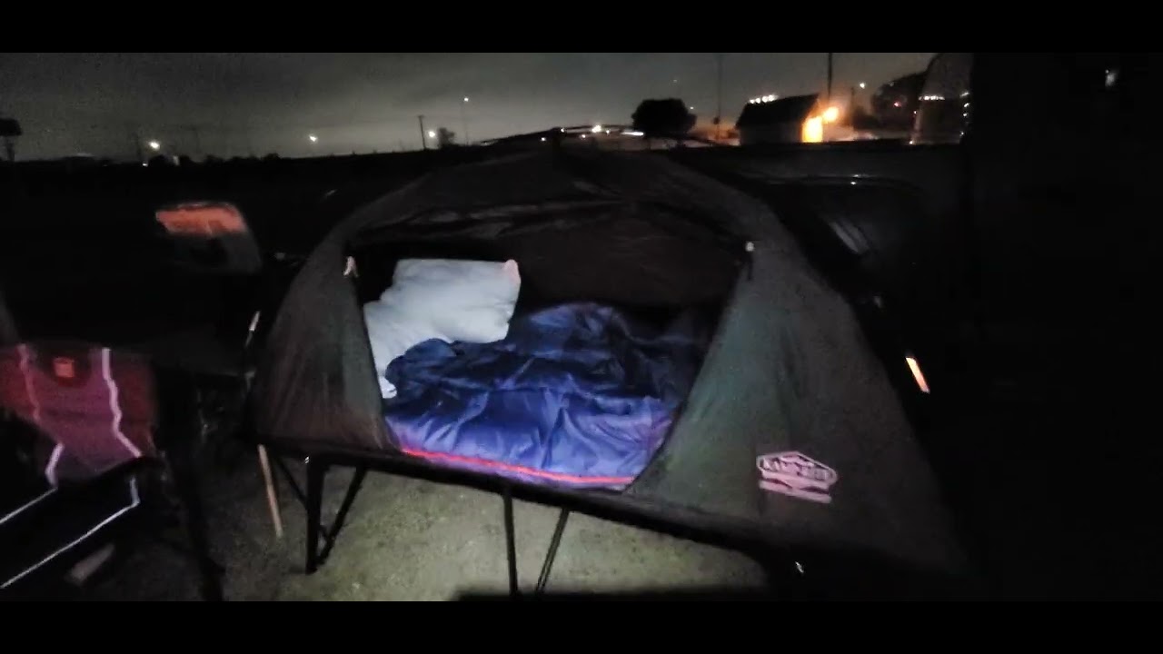 SANTA ANA RIVER LAKES OVER NIGHT CAMPING AND FISHING NOW WE ARE GETTING THINGS STARTED