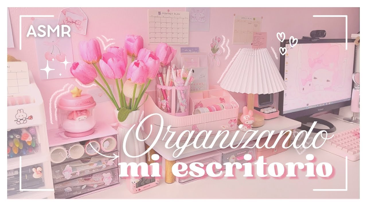 𐙚⭒♡ Acompáñame a ordenar mi escritorio♡⭒𐙚 ASMR