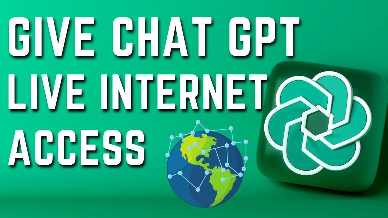How to give ChatGPT  INTERNET ACCESS | Connect chat GPT to internet
