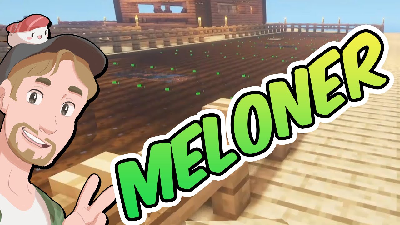 Min episka vattenmelonsfarm! - Del 16 - Skyblock på Cubecraft på svenska