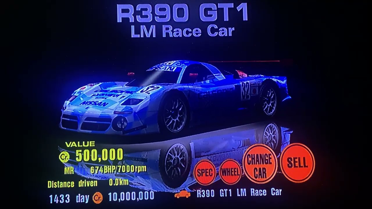 Gran Turismo 3 A-Spec, PAL Version, My Cars Collection 1/6