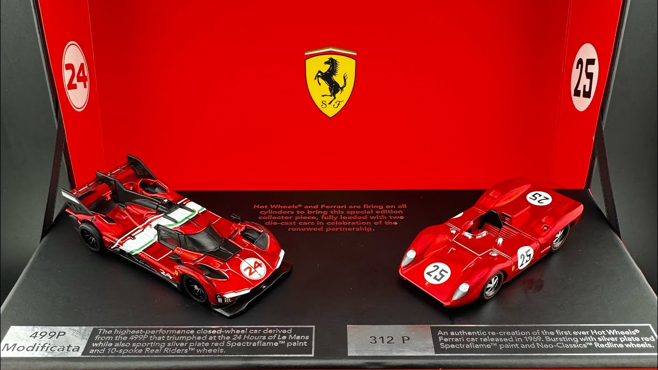 FIRST LOOK: Hot Wheels brings Ferrari back with a Special Edition RLC Heritage 2-Pack