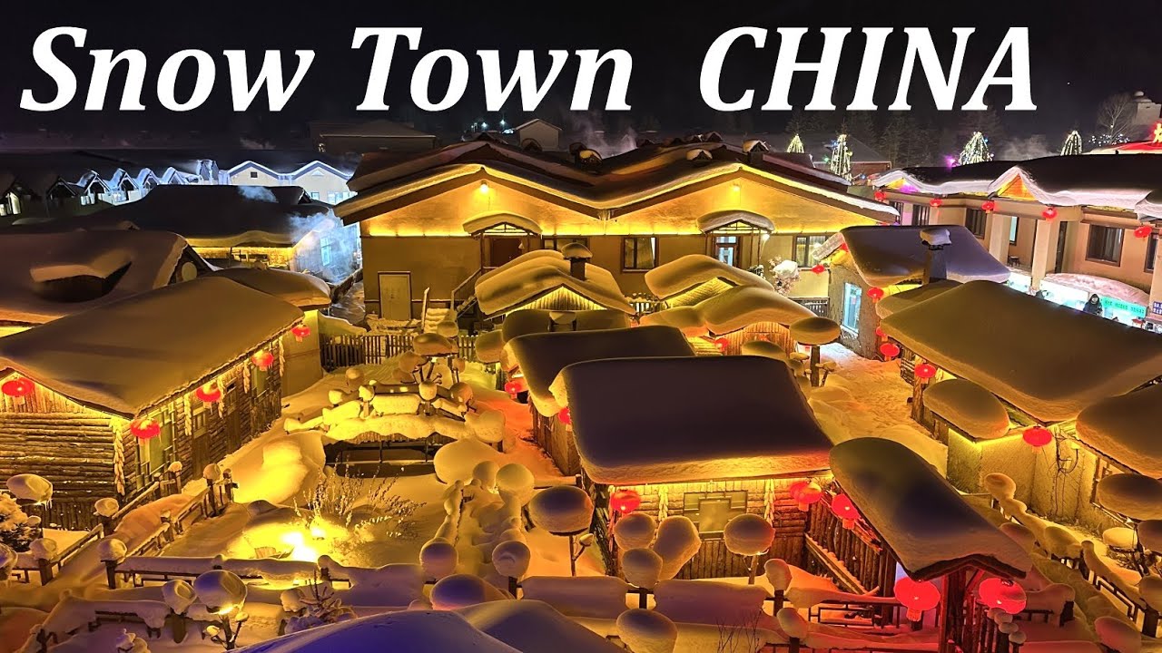 Magical SnowTown 雪乡 Harbin 哈尔滨