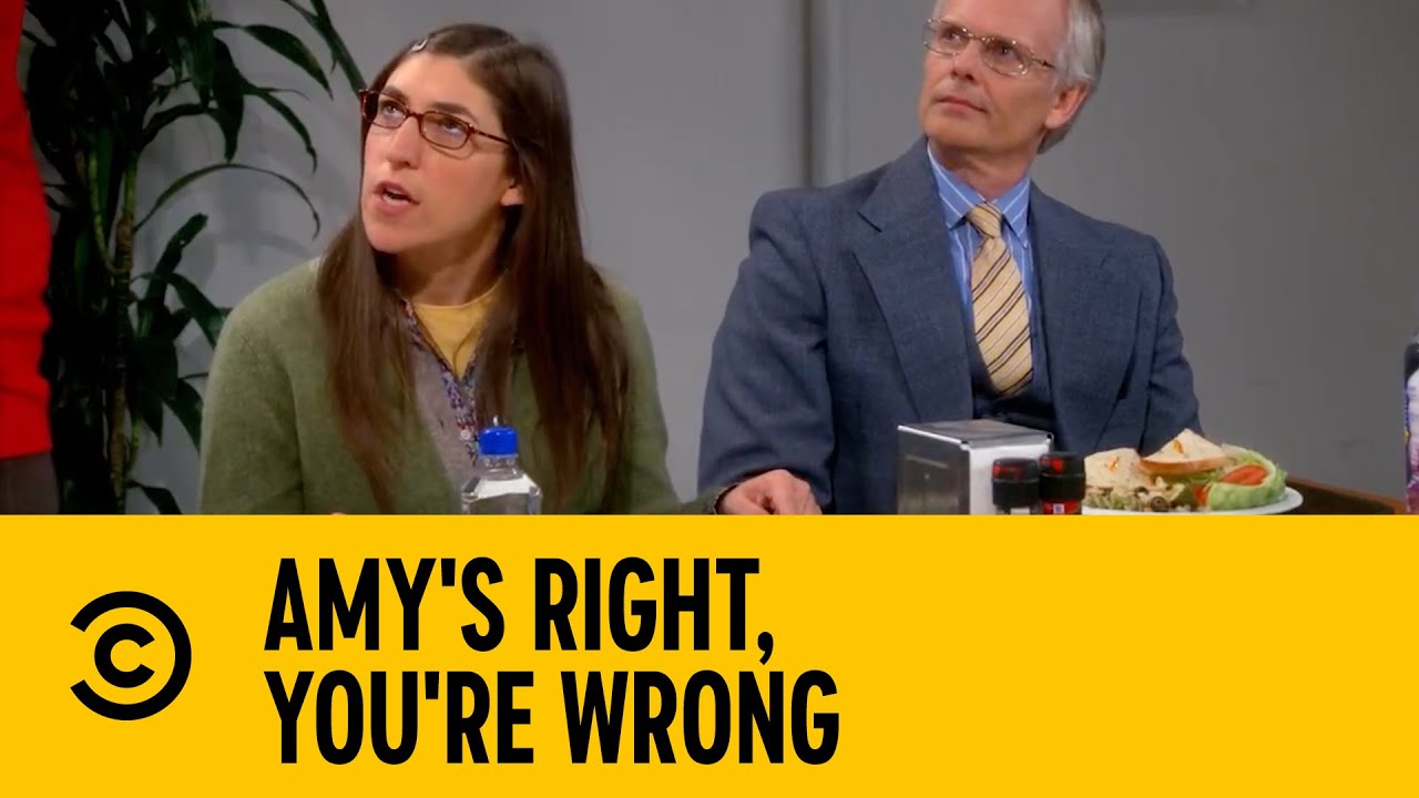 Amy's Right, You're Wrong | The Big Bang Theory | Comedy Central Africa