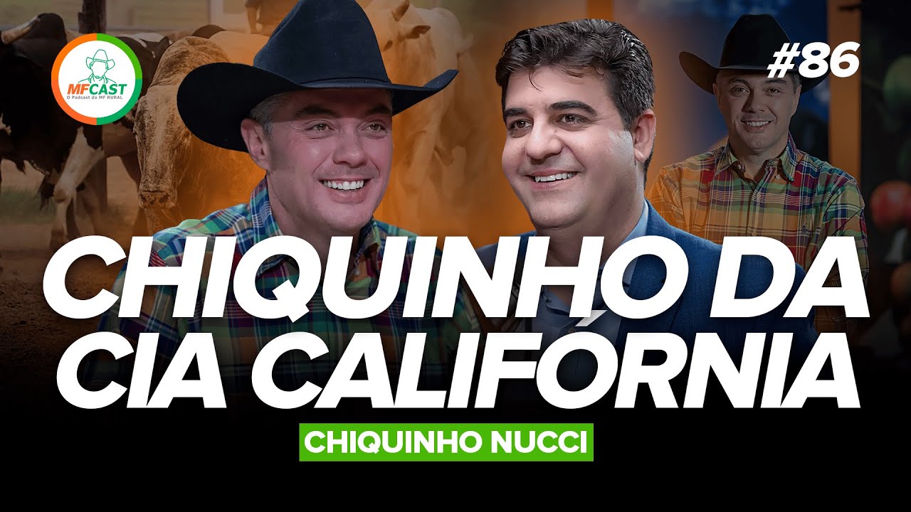 A TRAJETÓRIA DE VIDA DE CHIQUINHO DA CALIFÓNIA (Chiquinho Nucci) - MF Cast 86