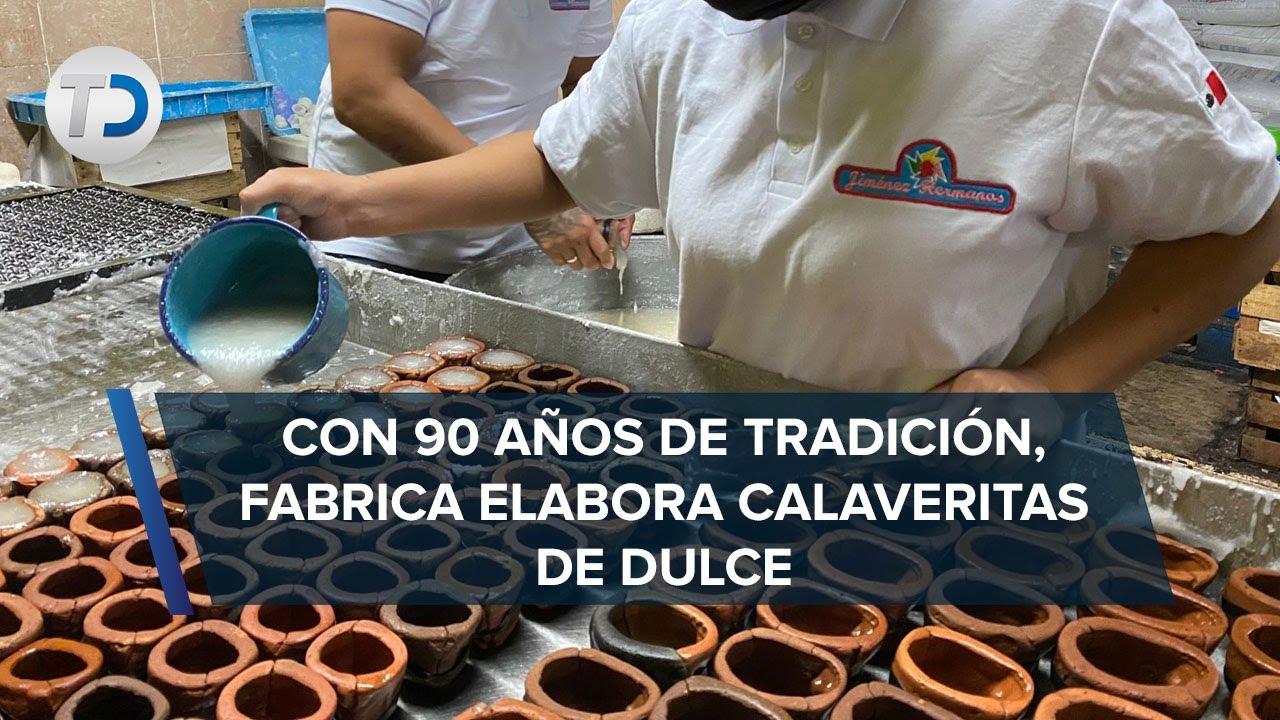 Esta familia de CdMx elabora calaveras de azúcar desde hace 90 años