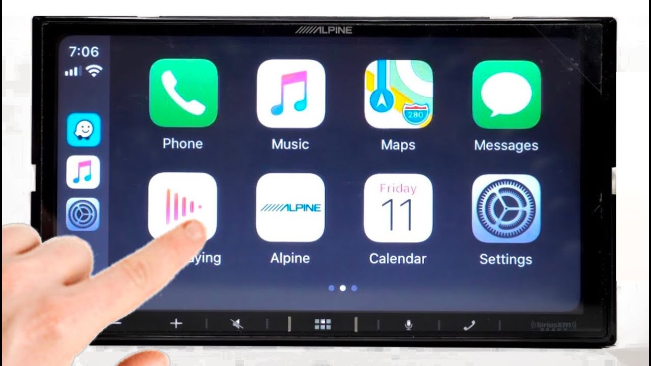 Обзор Alpine ILX-W650 и Apple CarPlay