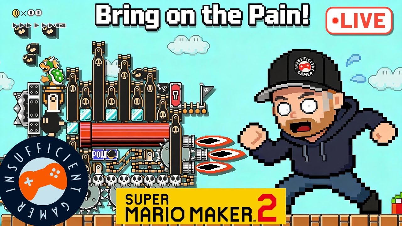 Mario Maker 2: Bring on the pain!