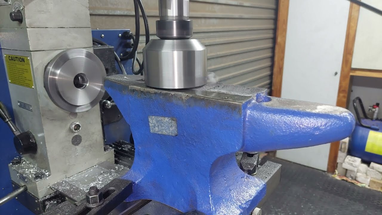 Squaring a 20kg Anvil on my HQ800
