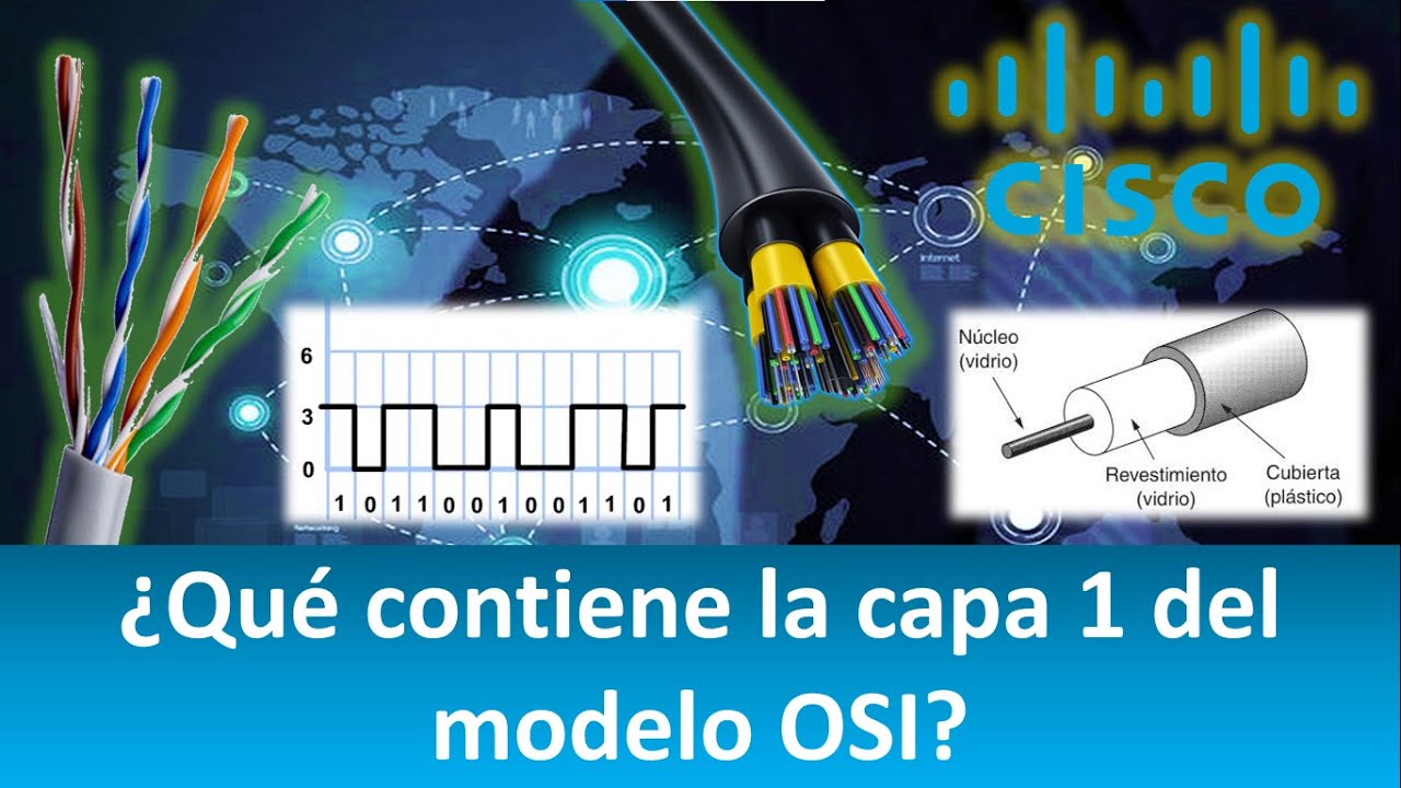 ✔️ Capa 1 del modelo OSI: Fisica