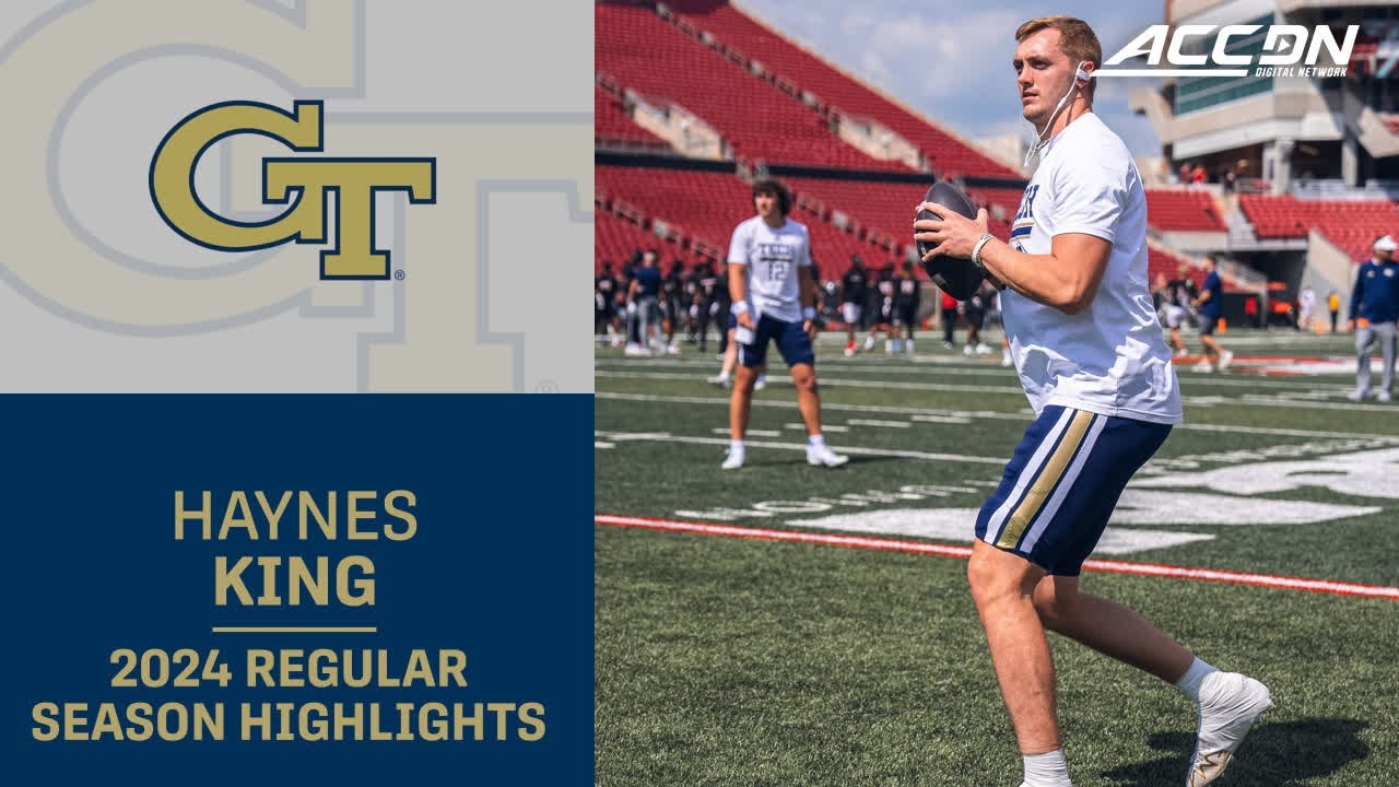 Haynes King 2024 Regular Season Highlights | Georgia Tech QB