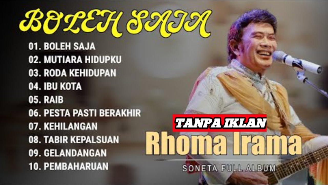 BOLEH SAJA - RHOMA IRAMA - SONETA FULL ALBUM 2026