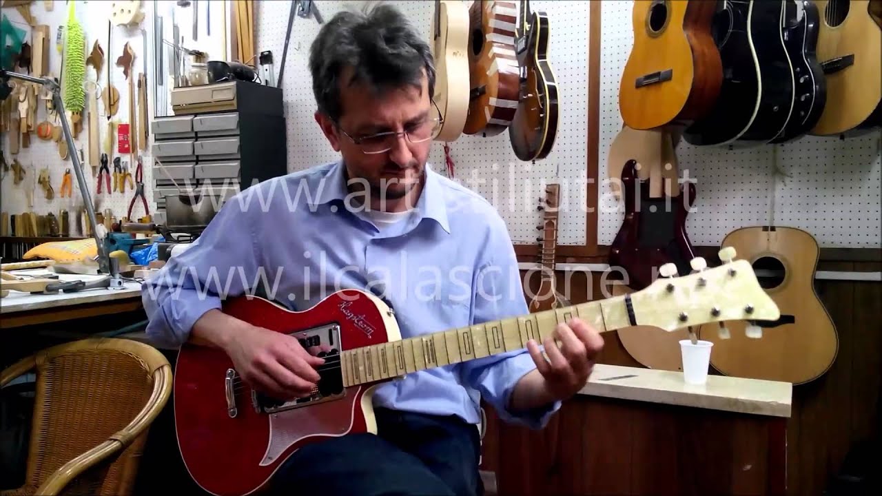 Hagstrom Glitter Sparkle P46 1958 - Artisti Liutai
