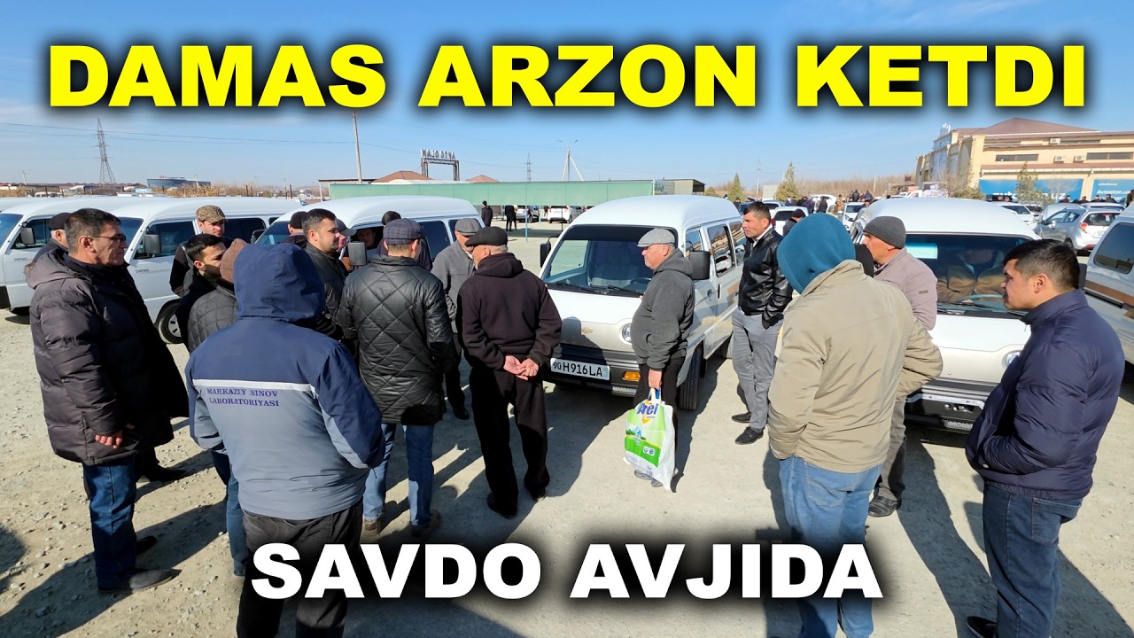 DAMASLAR NARXI XORAZM MASHINA BOZORI 2026