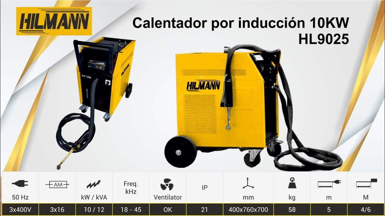 Calentador por inducción 10KW HL9025