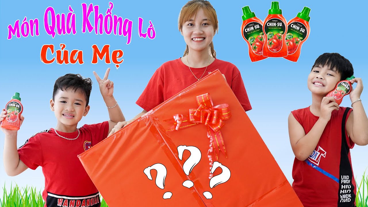 Món Quà Khổng Lồ Của Mẹ ♥ Min Min TV Minh Khoa
