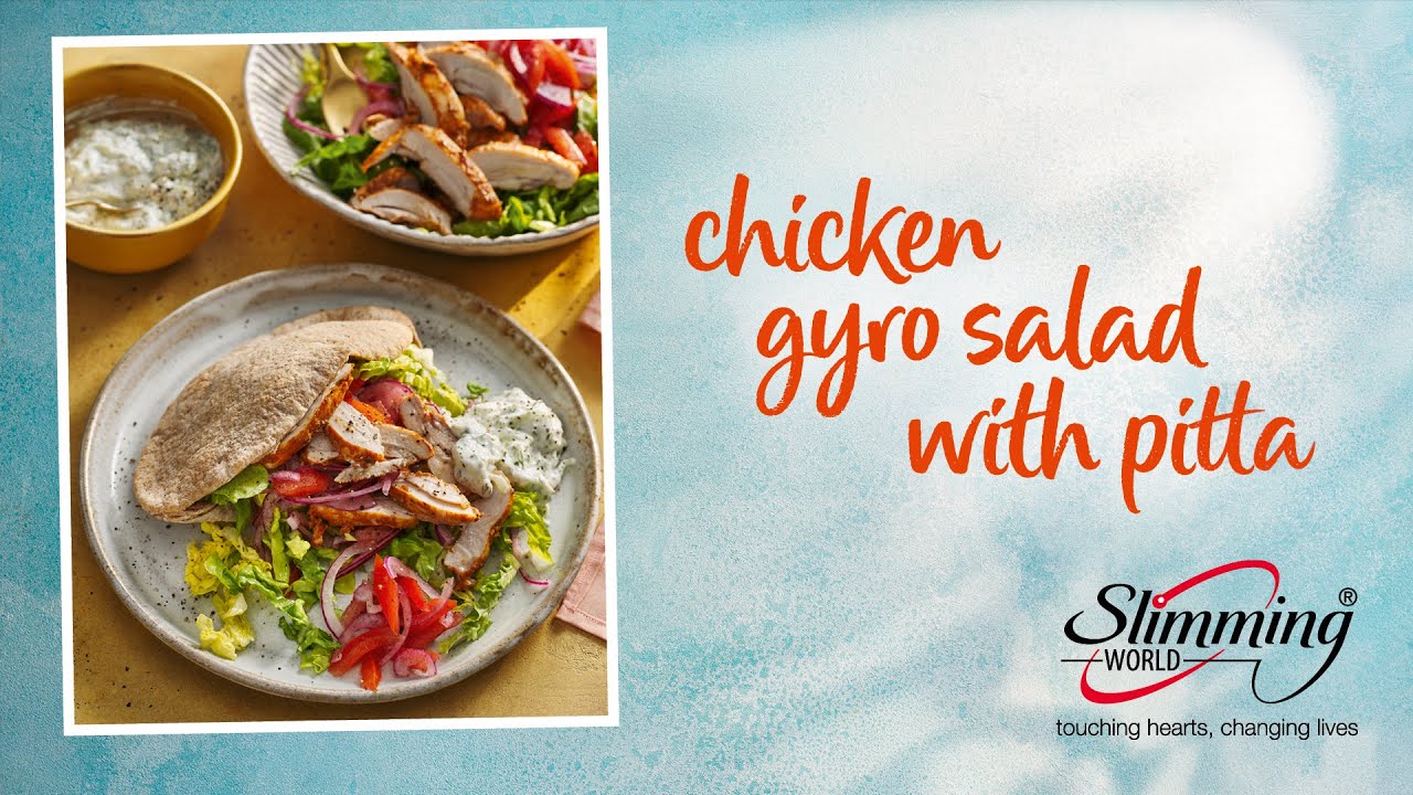 Slimming World chicken gyro pitta - 7 Syns per serving  (deduct 7 Syns if using Healthy 'b' choice)
