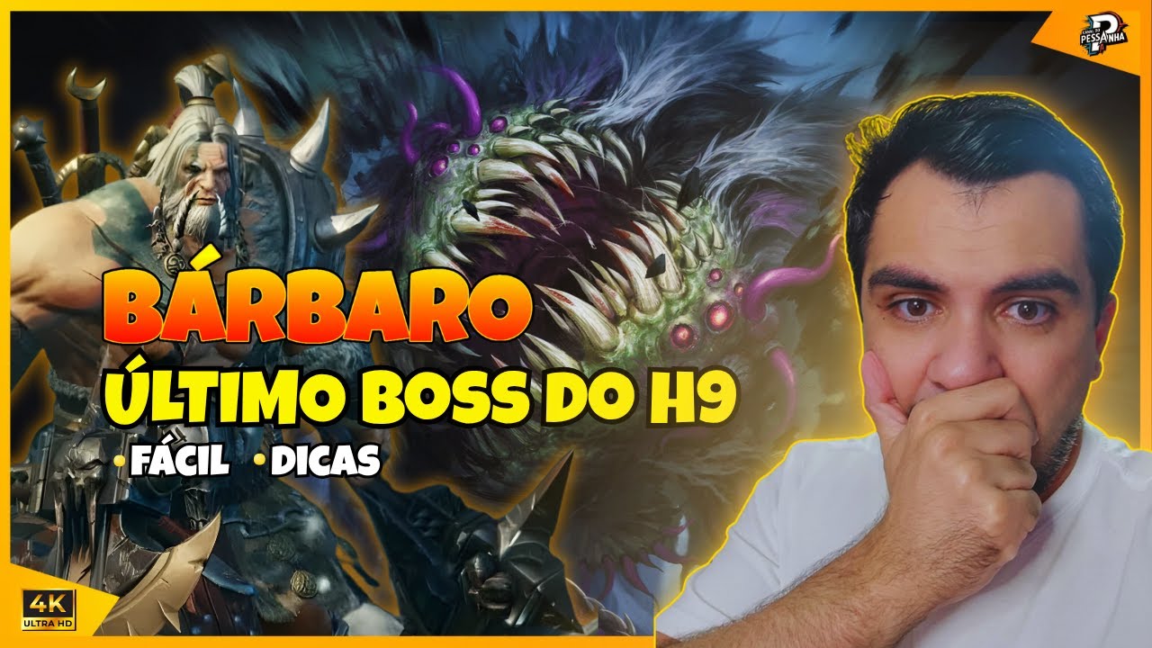 ASSISTA e FAÇA: Bárbaro Destrói o Boss Final do Inferno 9 **Diablo Immortal**