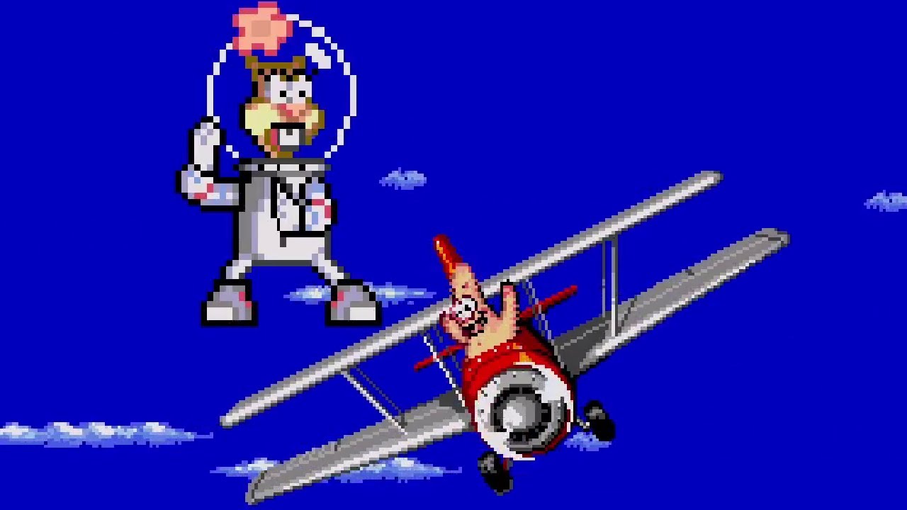 SpongeBob 2 Absolute (Sonic 2 Absolute Mod) by DZTVE - Full Longplay as Sandy Cheeks