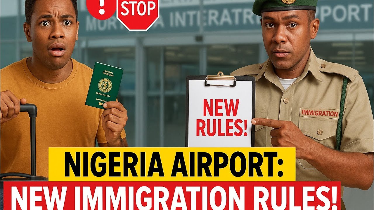 NIGERIA AIRPORTS' NEW IMMIGRATION RULES: E-VISA, EXPIRED PASSPORT, LANDING & EXIT CARD - TRAVEL TIPS