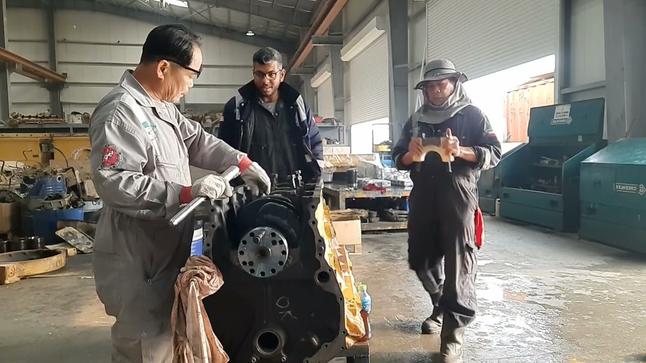 restoration engine caterpillar 3412 assembly