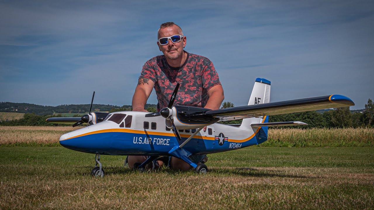 Hangar 9 Twin Otter - Maiden flight 😍 UHD 4K