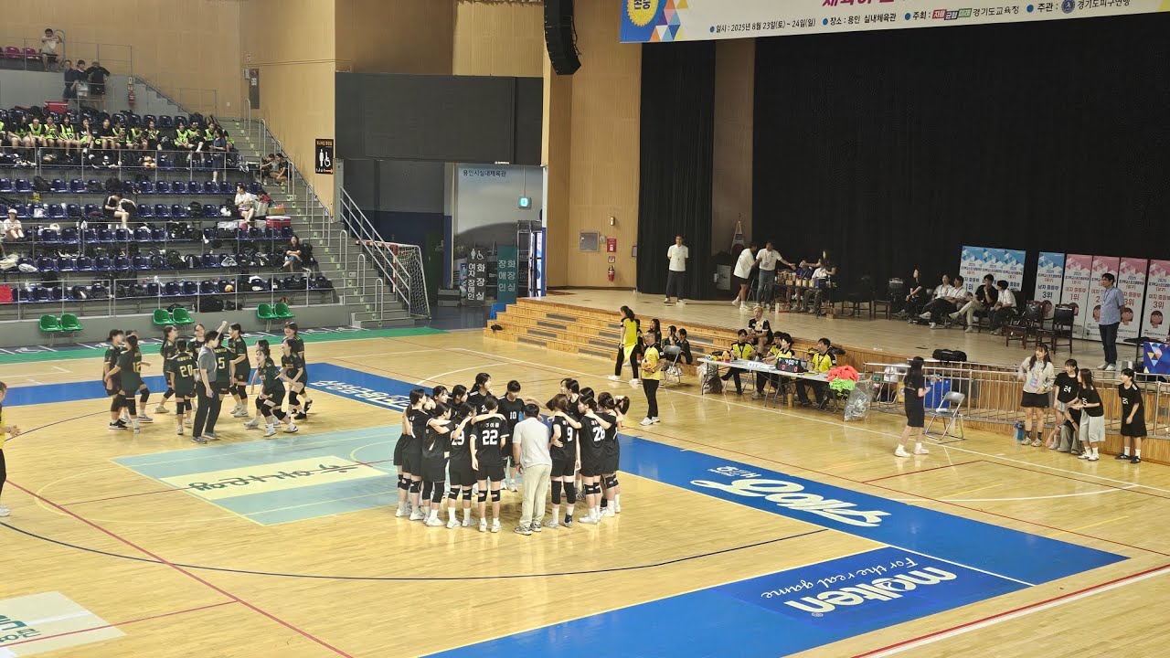 2025 경기학교스포츠클럽축제 [피구] 여자중등부 예선리그전 경기 - 배곧중학교 VS 여주여자중학교