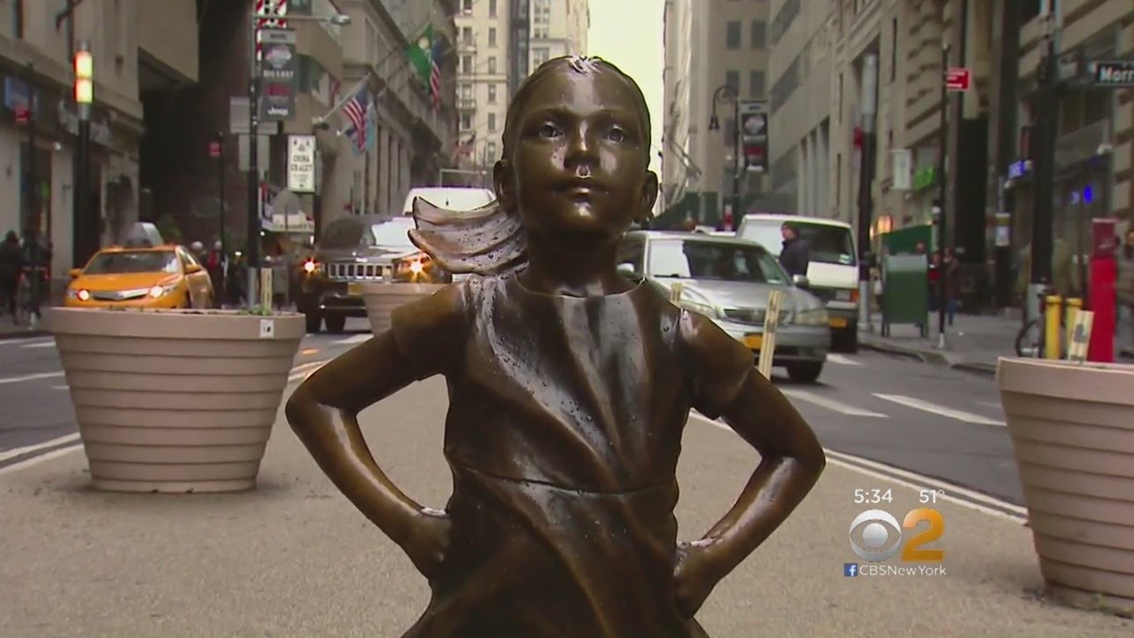 Officials Say 'Fearless Girl' Statue to Stay Put Until At Least Next Year