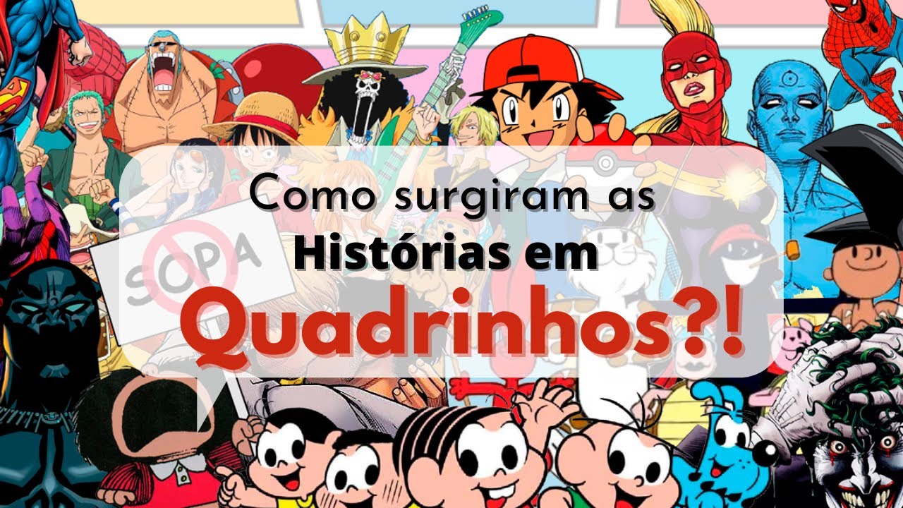 Como surgiram as HQ’s- histórias em quadrinhos?! Elementos e mais…!
