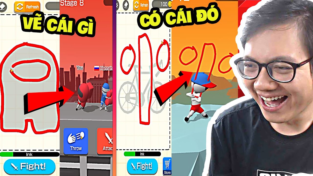 Sơn Đù Vẽ Vũ Khí Gì Là Có Ngay Trong Draw Weapon 3D